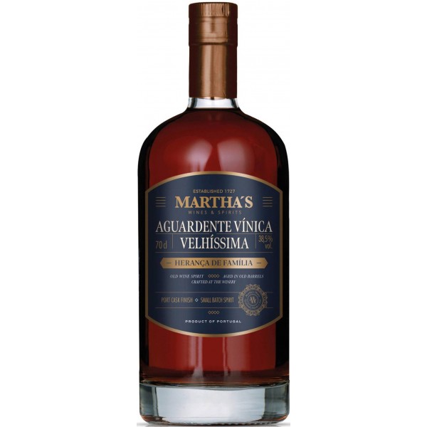 Martha's Aguardente Vinica Velhissima Martha's Aguardente Vinica Velhissima