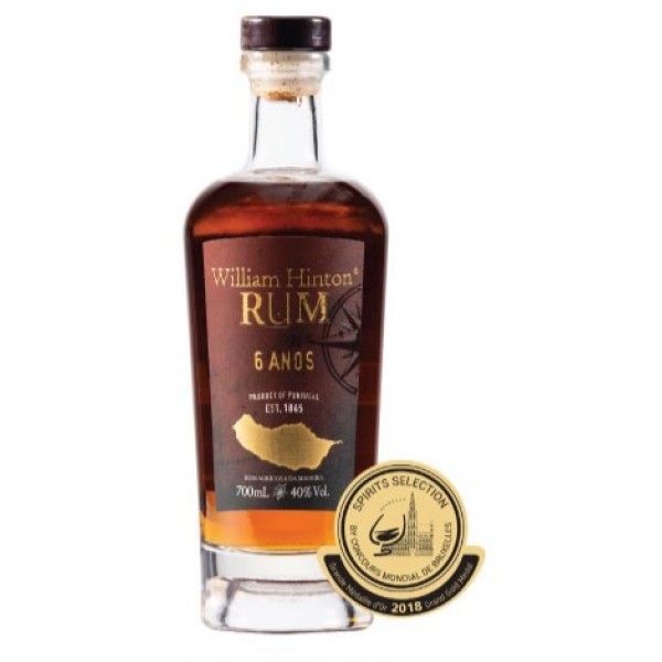 William Hinton 6 Years Old Rum